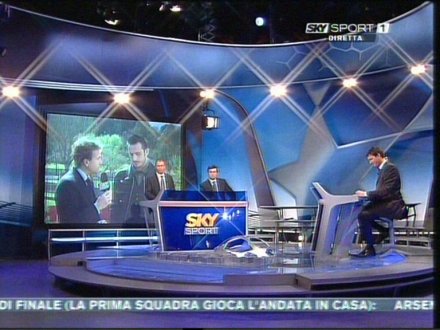 Immagine di SKY Sport - i telecronisti dell'andata dei quarti di Champions - Scopri su Sky Italia